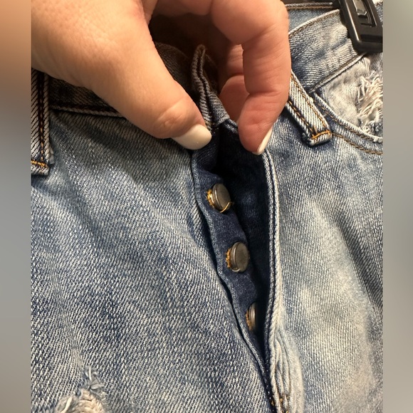 MNML Minimal Distressed Men’s Skinny Light Wash Jeans Size 30 - Picture 5 of 8